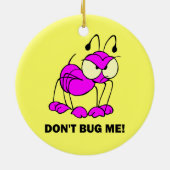 hören Sie mich nicht ab Keramik Ornament (Hinten)