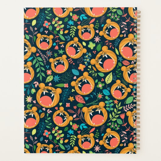 Hören Sie mich Roar Tiger Jungle Personalisiert Planer (Rückseite)