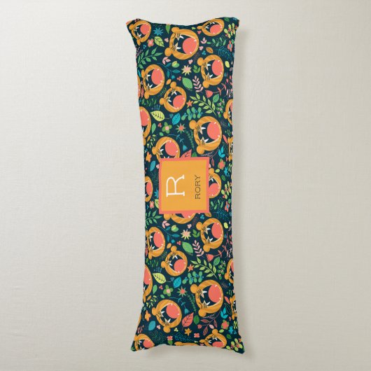 Hören Sie mich Roar Tiger Jungle Personalisiert Seitenschläferkissen (Vorderseite Vertikal)