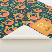 Hören Sie mich Roar Tiger Jungle Personalisiert Sherpadecke (3/4)