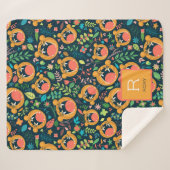 Hören Sie mich Roar Tiger Jungle Personalisiert Sherpadecke (Vorderseite (Horizontal))