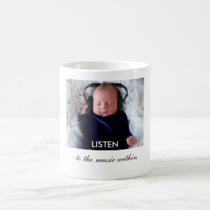 HÖREN Sie… Musik innen Kaffeetasse