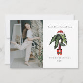 Hören Sie nicht auf, Weihnachten Foto mit der Pfla (Vorderseite)