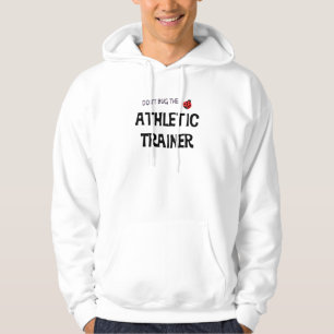 Hören Sie nicht das athletischer Trainer-mit Hoodie