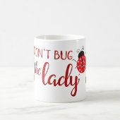 Hören Sie nicht die Dame Ladybug Mug ab Kaffeetasse (Mittel)