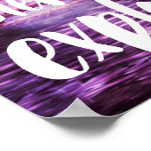 Hören Sie nie auf zu erkunden Poster (Ecke)