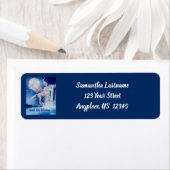 Hören Sie niemals auf, die fliegende Einhornadress (Insitu)