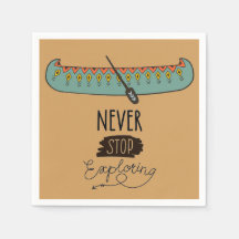 Hören Sie niemals auf, Kanu zu erkunden