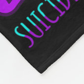 Hören Sie Pflege Liebe glücklich Suizidprävention Fleecedecke (Ecke)