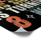 Hören Sie Rizzlers Dieses Sigma dreht 8 Birthda Poster (Ecke)