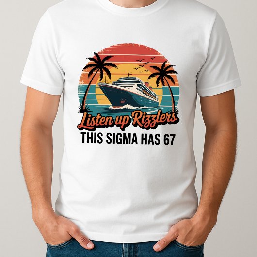 Hören Sie Rizzlers Dieses Sigma hat 67 Aura T-Shirt