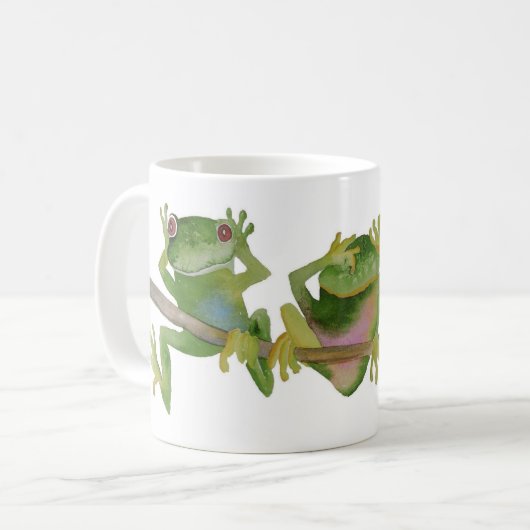 Hören Sie! Sehen Sie! Sprechen Sie! Kaffeetasse (Vorderseite Links)