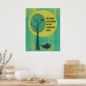 Hören Sie sich das Crabgrass Retro Poster an (Küche)