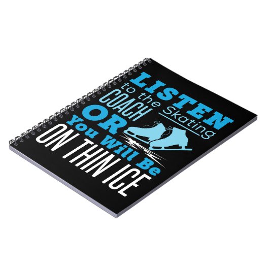 Hören Sie sich den Skaten Coach an, oder Sie sind Notizblock (Linke Seite)
