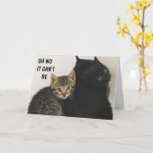 HÖREN SIE "SIE" WERDEN "60" MEOW!! KARTE (Gelbe Blume)