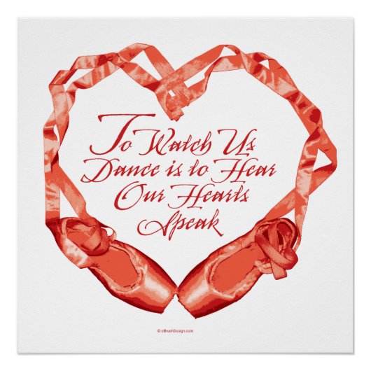Hören Sie unser Ballet Hearts Poster (Vorderseite)