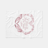 Hören Sie unser Ballettherz Fleece Blanket (Vorderseite (Horizontal))