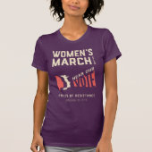 Hören Sie unsere Abstimmung - Ereignis der Frauen T-Shirt (Vorderseite)