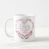 Hören Sie unsere Ballettherzen Kaffeetasse (Links)