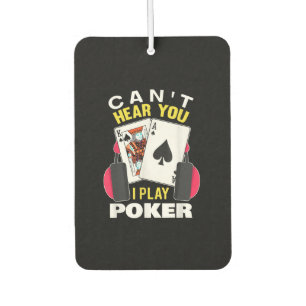 Hören Sie, wie ich Poker Texas Holdem Player spiel Autolufterfrischer