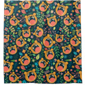 Hören Sie, wie ich Tiger-Jungle-Tiere roar höre Duschvorhang (Vorderseite)