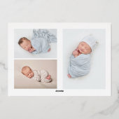 Hören Sie, wie Sie Ihr mittelalterliches Foto zur Folieneinladung (Rückseite)