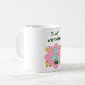 Hören Sie, wie sie wachsen: Der perfekte Gärtner Kaffeetasse (Vorderseite Links)