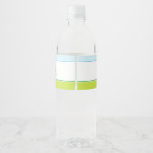 Hören Sie Ye Black Hair Niedlich Knight Wasserflaschenetikett (Rückseite)