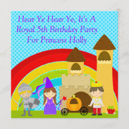 Hören Sie Ye, es ist ein Royal Party CSTM Einladung