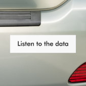 Hören Sie zu den Daten Autoaufkleber (Auf Auto)