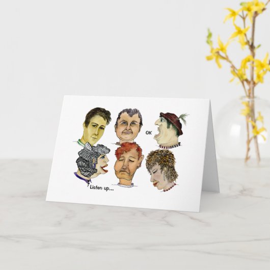 Hören Sie zu: Mutter Erde spricht Karte (Gelbe Blume)