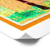 Hören Sprechen sehen kein Übel Poster (Ecke)