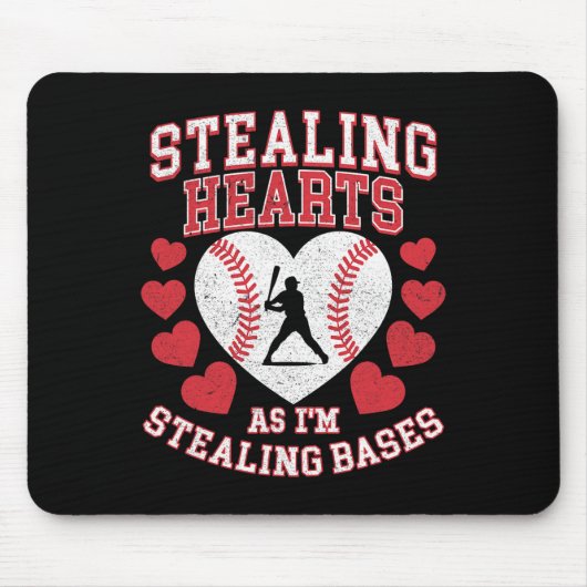 Hören stehlen, als ob ich Baseball Lover stehle Mousepad (Vorne)