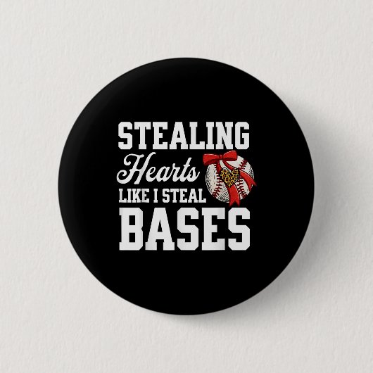 Hören stehlen, als ob ich die Baseball-Werte stehl Button (Vorderseite)