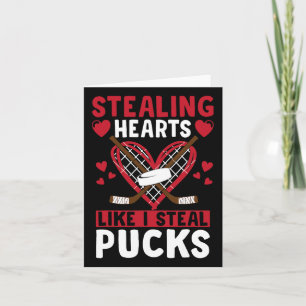 Hören stehlen, wie ich Pucks Valentinstag stehlen Karte