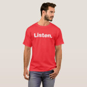 Hören T-Shirt (Vorne ganz)