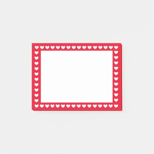 Hören um individuell anpassbare Inhalte Post-it Klebezettel (Vorderseite)