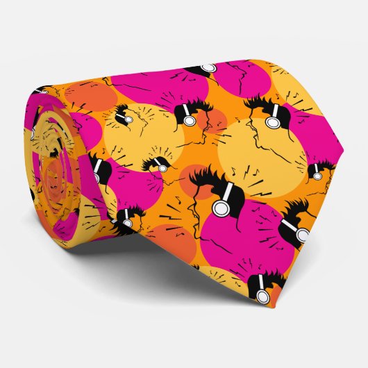 Hören und singen krawatte (Gerollt)