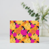 Hören und singen postkarte (Stehend Vorderseite)