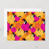 Hören und singen postkarte (Vorne/Hinten)