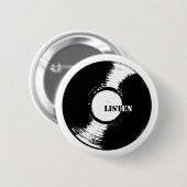 Hören Vinylknopf Button (Vorne & Hinten)