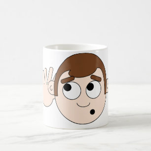 Hörende Tasse