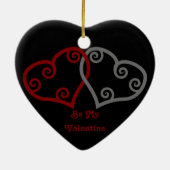 Hörenscrollen ist mein Valentiner Ornament (Hinten)