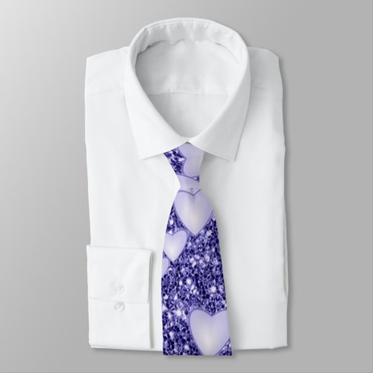 Hörer auf Funkeln, Glitzer, blau Krawatte (Gebunden)