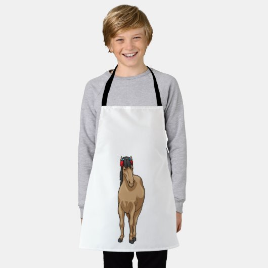 Hörer-Headphone Schürze (Getragen)