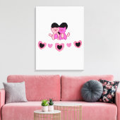 Hörformen Leinwanddruck (Insitu (Wohnzimmer))