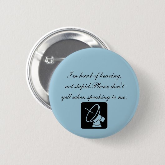 Hörgerät Button (Vorne & Hinten)