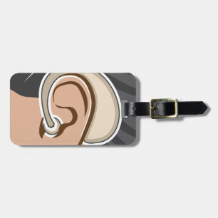 Hörgerät Gepäckanhänger