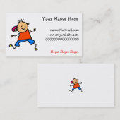 Hörgerät-Kind Visitenkarte (Vorne/Hinten)