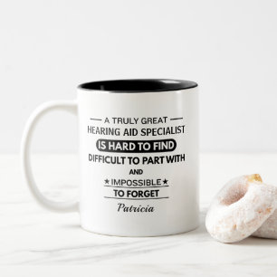 Hörgeräte-Spezialist für individuelle Lösungen Zweifarbige Tasse